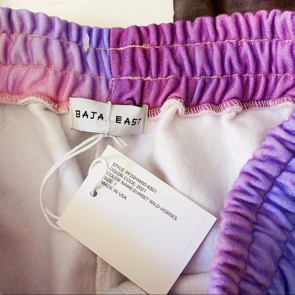 Baja East Revolve Wild Horses Joshua Tree Jogger Sweatpants New 1 Womens Medium - Picture 7 of 11